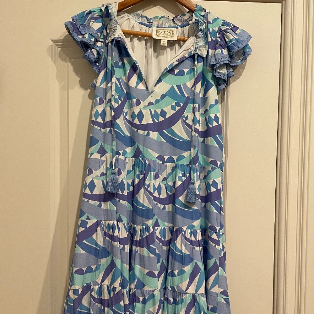 Sail to Sable flutter sleeve dress
